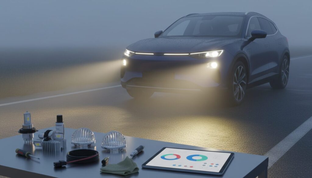 Feux de brouillard : guide complet sur leur utilisation, entretien et coût