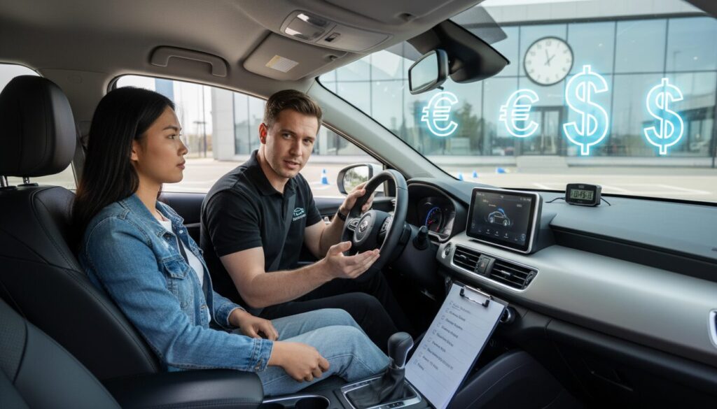Permis de conduire boîte automatique : étapes, durée de formation et tarifs expliqués