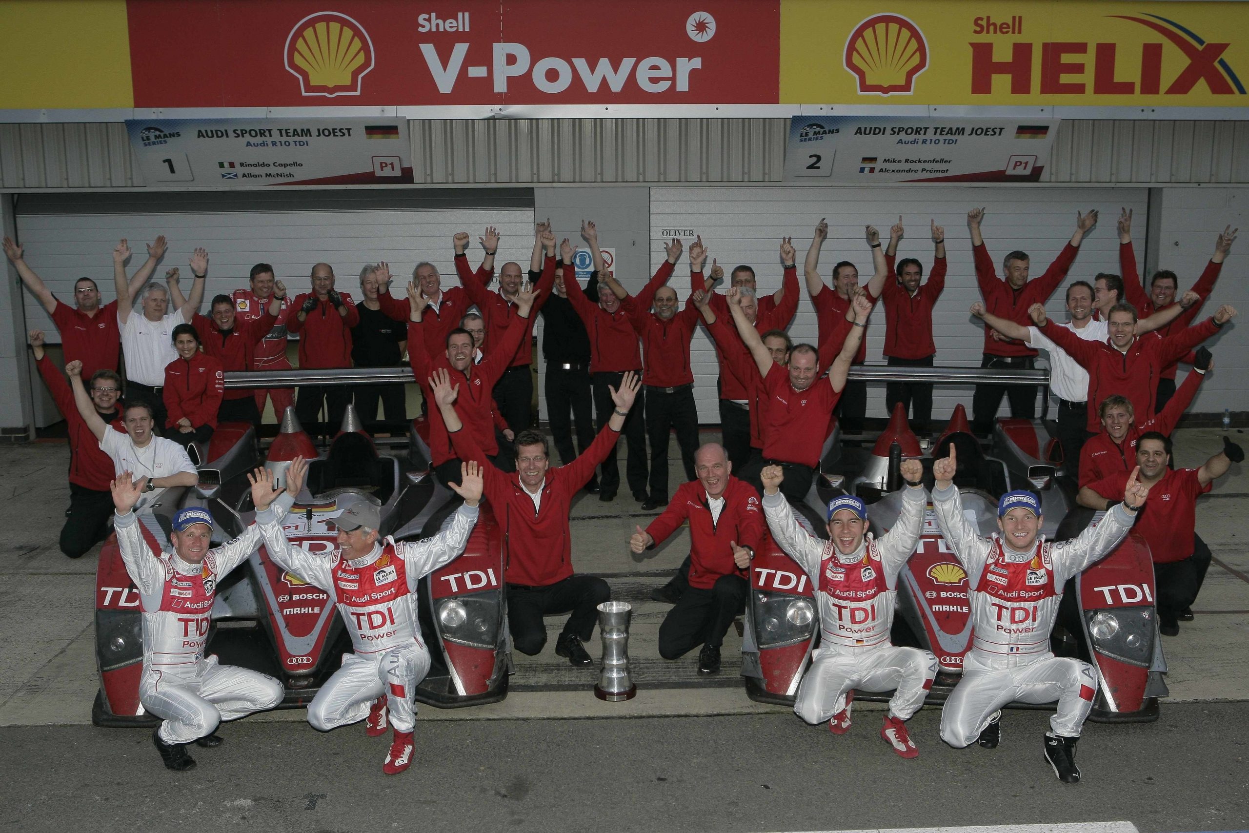 2008: Audi wins the Le Mans Series in Europe