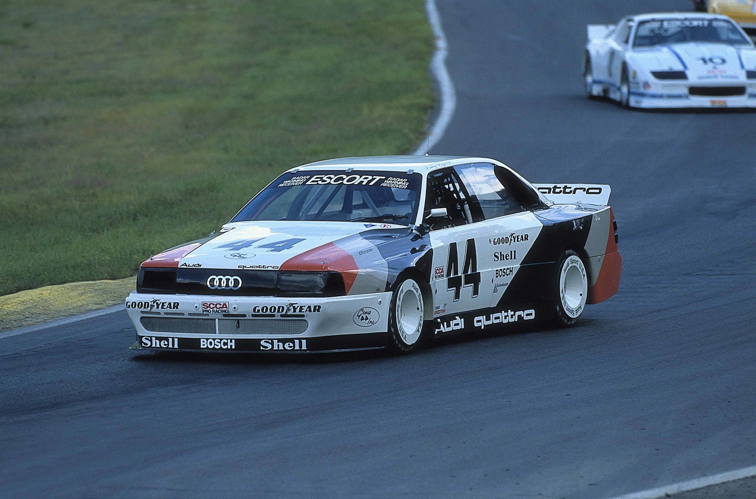 1988: Audi wins a total of eight TransAm races