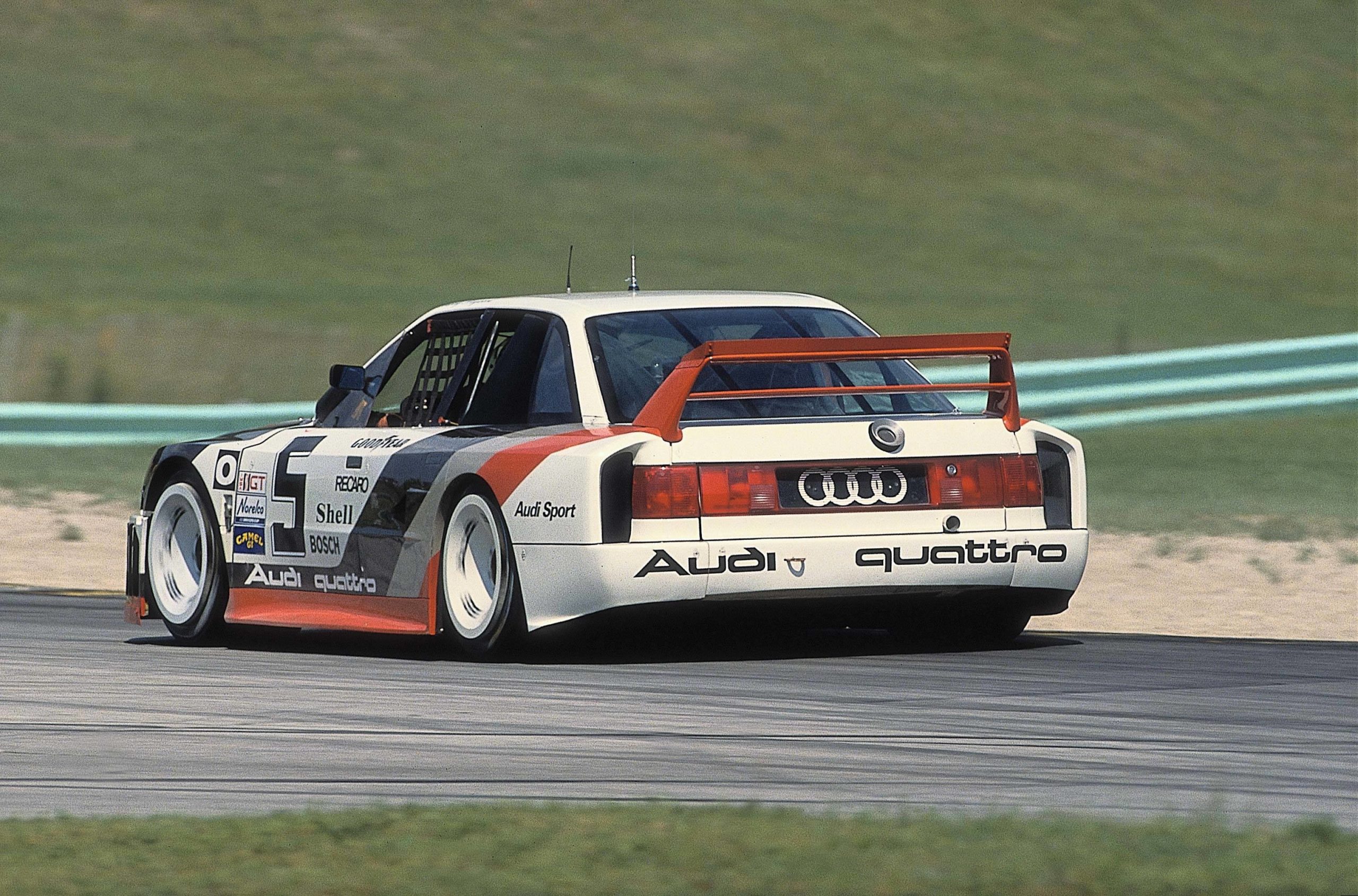 1989: In the IMSA-GTO Series Hans-Joachim Stuck celebrates seven wins in an Audi 90