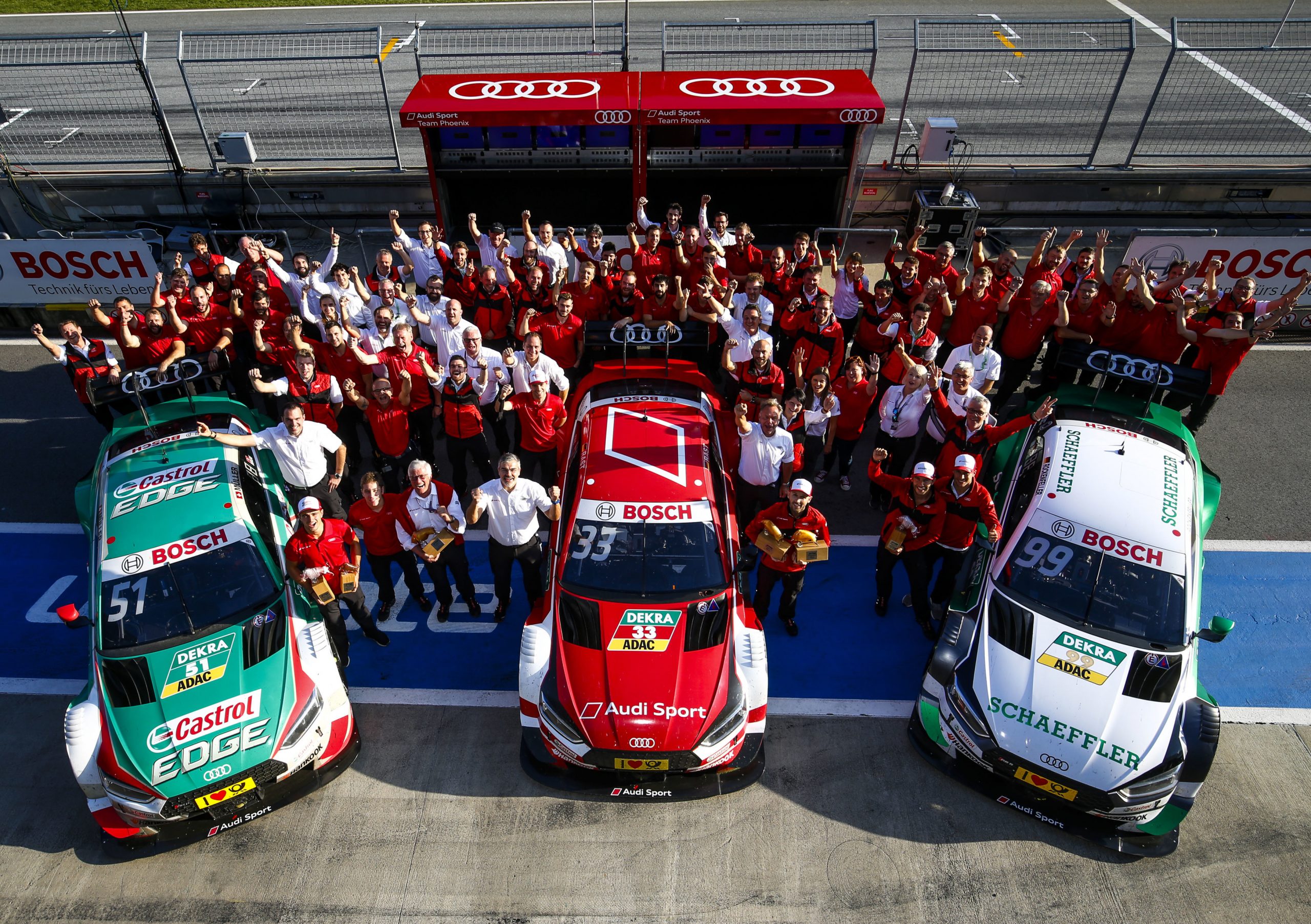 100th victory for Audi in DTM