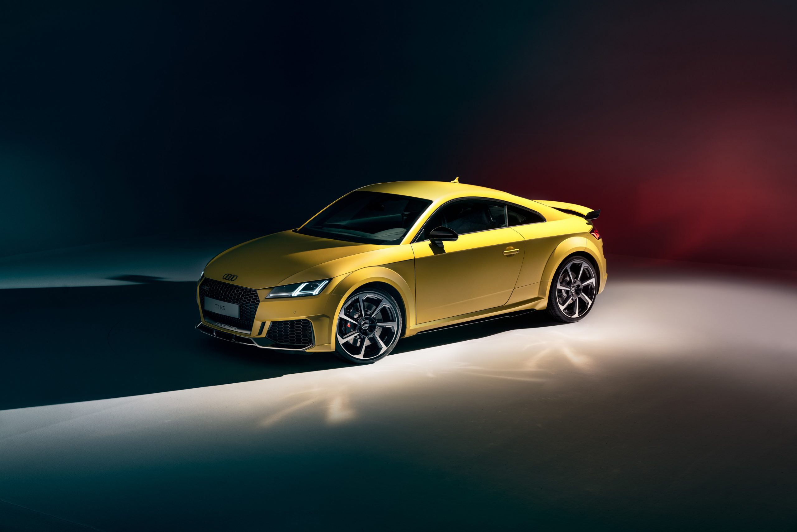 New Python Yellow matte paint finish for the top model TT RS.